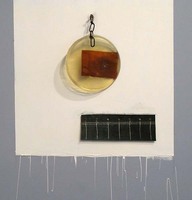 CORNWALL
white paint, found objects, rubber, epoxy