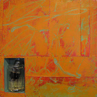 TUBE
wood, found objects, casting epoxy, pigments
