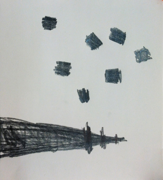 D6
graphite on paper
8 x 9" : DRAWING : JAN CHENOWETH FINE ART