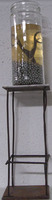 SCISSOR TOWER
casting epoxy, steel, found objects, jar
14x2x2"