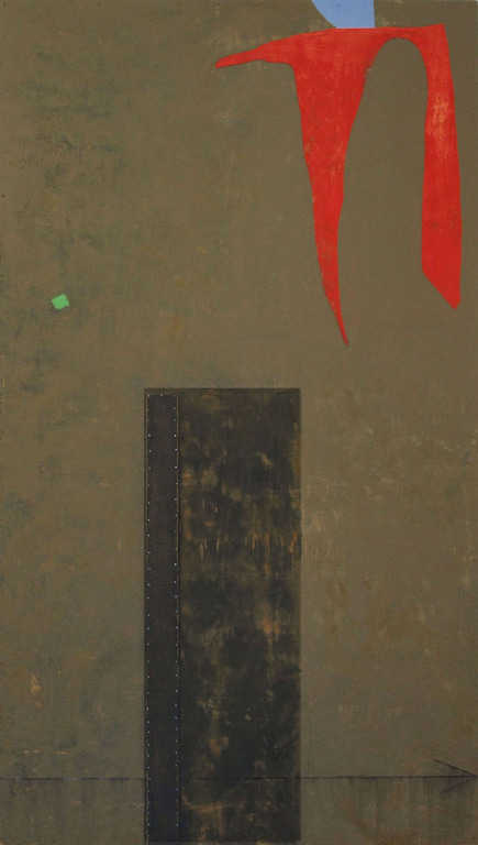 RED VEIL
84" x 48" : ARCHIVES : JAN CHENOWETH FINE ART