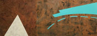 FRAGMENTS 91
various pigments on panel
30" x 78" - © 2026 JAN CHENOWETH