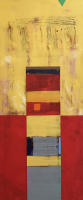 GEMINI BALANCING1
various pigments on panel
71" x 30"
 - © 2026 JAN CHENOWETH