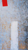 WISHBONE 3
various pigments on panel
84" x 48" - © 2026 JAN CHENOWETH