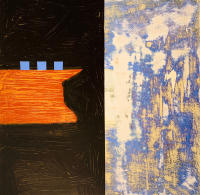 FRAGMENTS 112
various pigments on panel
24" x 24" - © 2026 JAN CHENOWETH