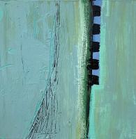 LITTLE HARBOUR 144
various pigments on panel
6" x 6" - © 2026 JAN CHENOWETH