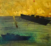 LH-SOS 187
various pigments on panel
28" x 31" - © 2026 JAN CHENOWETH