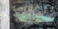 LH-SOS 204
various pigments and rubber on panel
21" x 15" - © 2026 JAN CHENOWETH