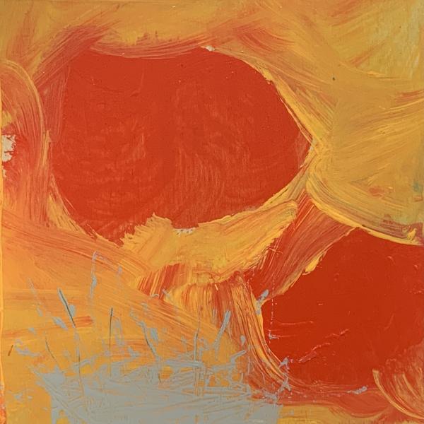 LH-SOS 230
various pigments on wood panel
6" x 6" : EMERGENCE & SOS series : JAN CHENOWETH FINE ART