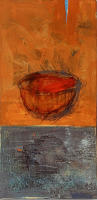 SOS 8
various pigments and graphite  on wood panel
36" x 18" - © 2026 JAN CHENOWETH