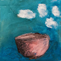 SOS 21
various pigments and graphite on wood panel
6" x 6" - © 2026 JAN CHENOWETH