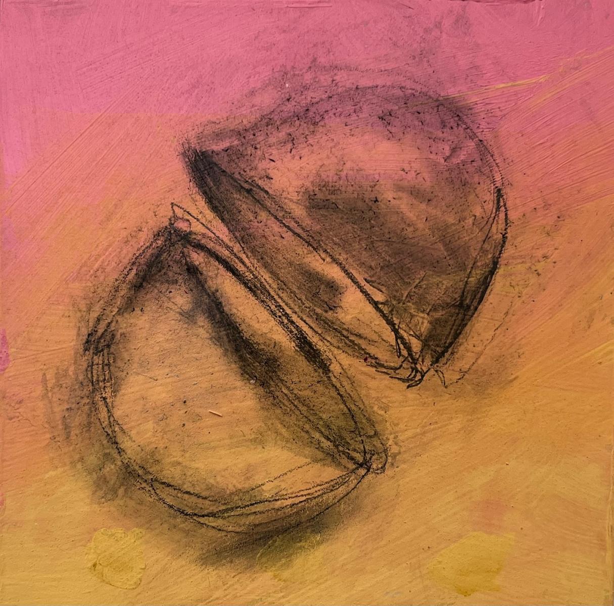 EMERGENCE 4
various pigments on panel
6" x 6" : EMERGENCE & SOS series : JAN CHENOWETH FINE ART