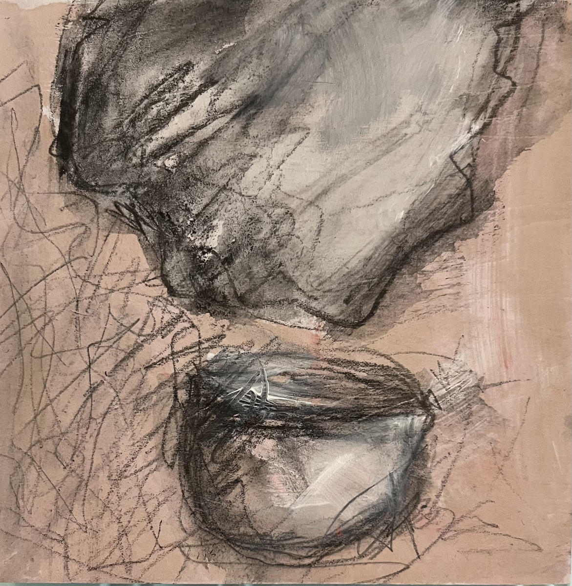 EMERGENCE 15
various pigments and graphite on panel
6" x 6" : EMERGENCE & SOS series : JAN CHENOWETH FINE ART
